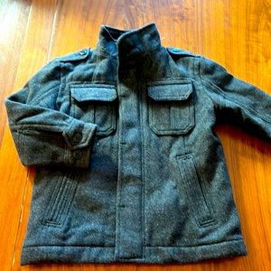 Gap boys small wool winter coat